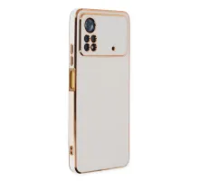 Poco X4 Pro 5G Kılıf Volet Silikon - Beyaz