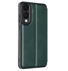 Samsung Galaxy S25 Edge Flip Cover - Koyu Yeşil
