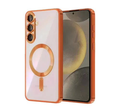 Samsung Galaxy A37 5G Kross Magneticsafe Kapak - Turuncu