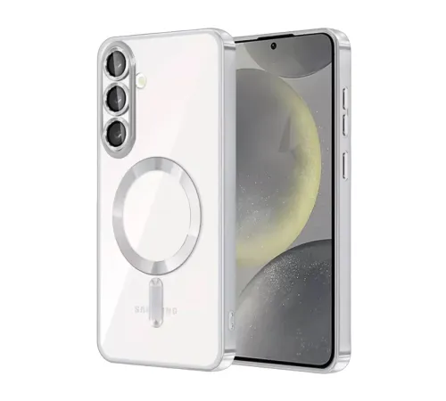 Samsung Galaxy A57 5G Kross Magneticsafe Kapak - Gümüş