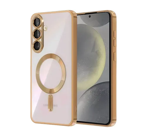 Samsung Galaxy A57 5G Kross Magneticsafe Kapak - Çöl Titanyum