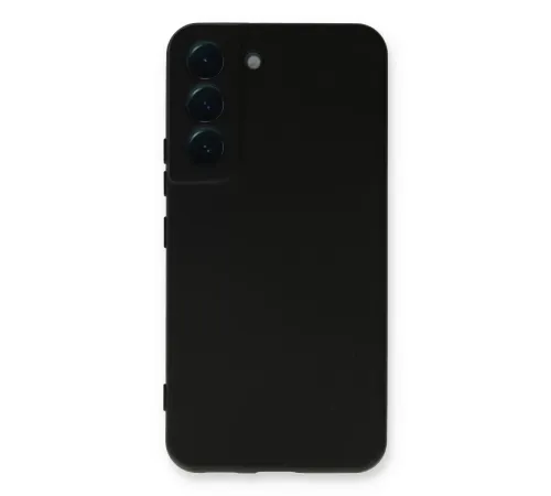 Samsung Galaxy S23 Kılıf Nano içi Kadife Silikon - Siyah