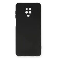 Redmi Note 9 Pro Kılıf Nano içi Kadife Silikon - Siyah