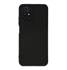 Redmi 10 2022 Kılıf Nano içi Kadife Silikon - Siyah