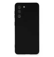 Samsung Galaxy S21 Kılıf Nano içi Kadife Silikon - Siyah