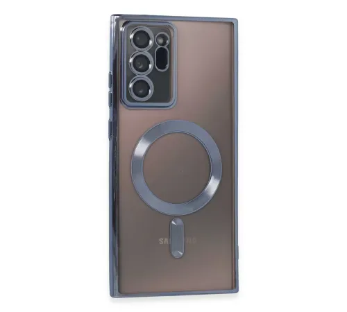 Samsung Galaxy Note 20 Ultra Kılıf Kross Magneticsafe Kapak - Sierra Blue