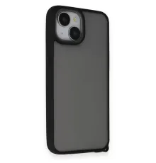 Apple iPhone 14 Kılıf Elegant Kapak - Siyah
