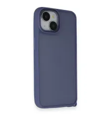 Apple iPhone 14 Kılıf Elegant Kapak - Açık Mavi