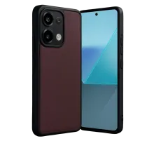 Redmi Note 13 Pro 4G Kılıf Aras Deri Kapak - Bordo