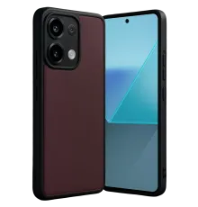 Redmi Note 13 Pro 4G Kılıf Aras Deri Kapak - Bordo
