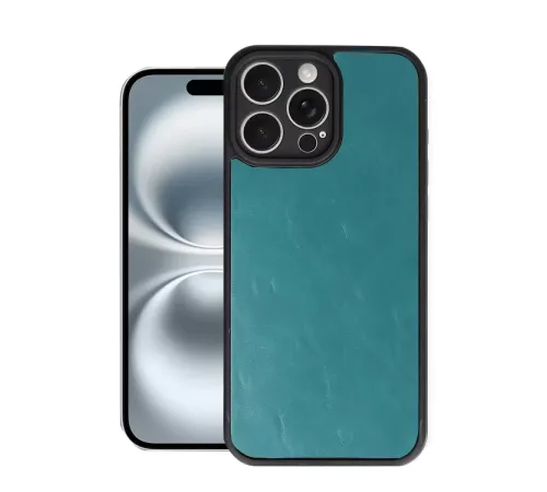 Apple iPhone 16 Pro Max Kılıf Aras Deri Kapak - Açık Yeşil