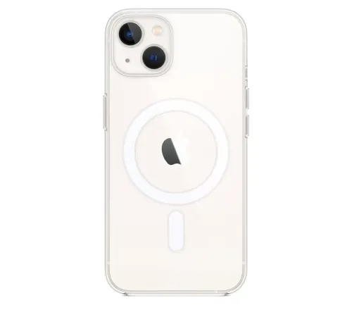 Apple iPhone 15 Plus Kılıf Pc Real Magsafe Kapak - Şeffaf