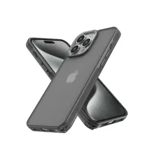 Apple iPhone 13 Pro Max Kılıf Elegant Kapak - Titan Gri
