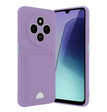 Redmi 14C Kelvin Kartvizitli Silikon - Lila