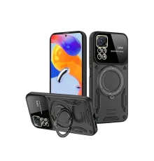 Realme 11 Pro Plus Joy Lens Standlı Kapak - Siyah