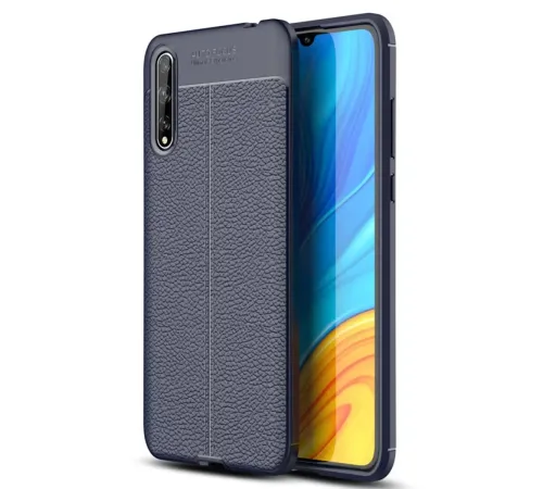 Huawei P Smart S Kılıf Auto Focus Kapak - Lacivert
