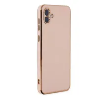 Samsung Galaxy A04 Kılıf Volet Silikon - Pembe