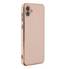 Samsung Galaxy A04 Kılıf Volet Silikon - Pembe
