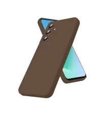 Samsung Galaxy A57 5G First Silikon - Kahverengi