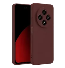 Redmi 14C Kılıf First Silikon - Bordo