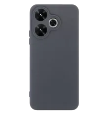 Redmi 13 4G Kılıf First Silikon - Gri