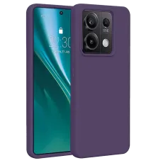 Redmi Note 13 Pro 4G Kılıf First Silikon - Mor