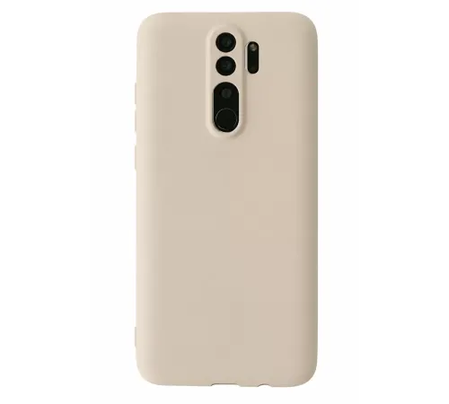 Redmi Note 8 Pro Kılıf First Silikon - Krem