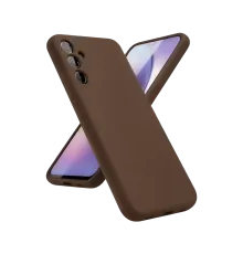 Samsung Galaxy A24 4G Kılıf First Silikon - Kahverengi