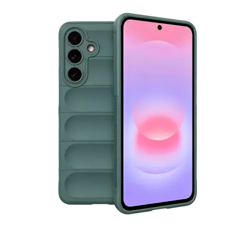 Samsung Galaxy A37 5G Optimum Silikon - Koyu Yeşil