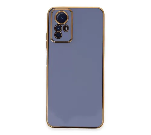 Redmi Note 12S Kılıf Volet Silikon - Mavi