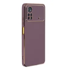 Poco X4 Pro 5G Kılıf Volet Silikon - Mor
