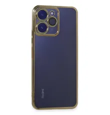 Redmi 12 Kılıf Lensli Silikon - Gold