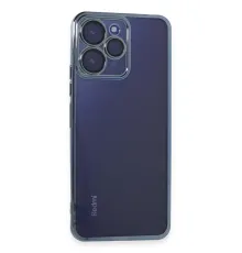 Redmi 12 Kılıf Lensli Silikon - Açık Mavi