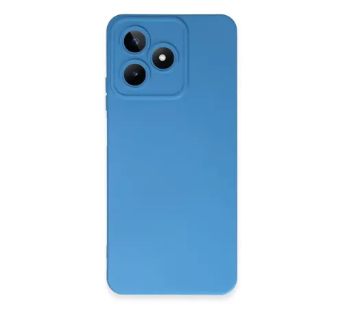 Realme C53 Kılıf Nano içi Kadife Silikon - Mavi