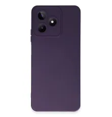 Realme C53 Kılıf Nano içi Kadife Silikon - Mor