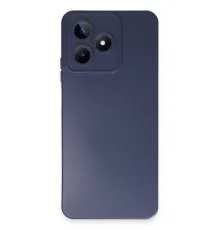 Realme C53 Kılıf Nano içi Kadife Silikon - Lacivert