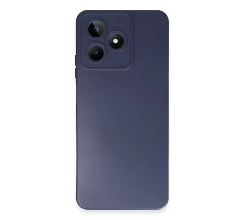 Realme C53 Kılıf Nano içi Kadife Silikon - Lacivert