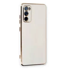 Samsung Galaxy S20 FE Kılıf Volet Silikon - Beyaz