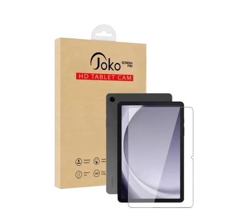 Samsung Galaxy Tab A9 Plus HD Tablet Cam Ekran Koruyucu - Şeffaf