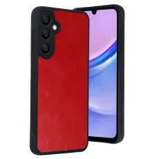 Samsung Galaxy A57 5G Aras Deri Kapak - Kırmızı