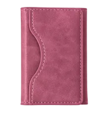 Tema Magsafe Deri Kartlık - Pembe