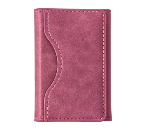 Tema Magsafe Deri Kartlık - Pembe