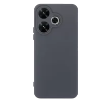 Redmi 13 4G Kılıf First Silikon - Gri