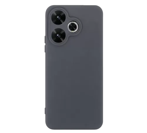Redmi 13 4G Kılıf First Silikon - Gri