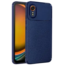 Samsung Galaxy XCover 7 Kılıf Auto Focus Karbon Kapak - Lacivert