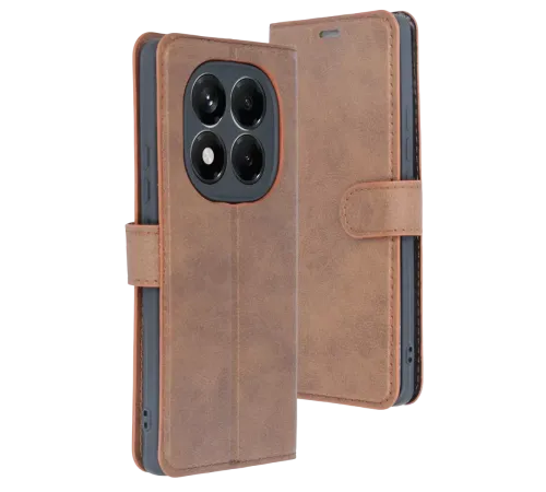 Redmi Note 15 Pro 5G Trend S Plus Kapaklı Kılıf - Taba