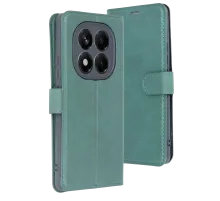 Redmi Note 15 Pro 5G Trend S Plus Kapaklı Kılıf - Yeşil