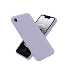 Apple iPhone 16E Kılıf Nano içi Kadife Silikon - Lila