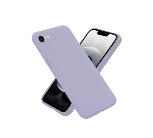 Apple iPhone 16E Kılıf Nano içi Kadife Silikon - Lila