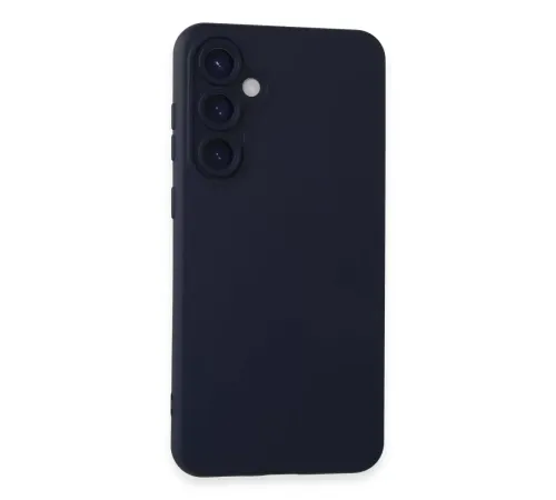 Samsung Galaxy S23 FE Kılıf Nano içi Kadife Silikon - Lacivert